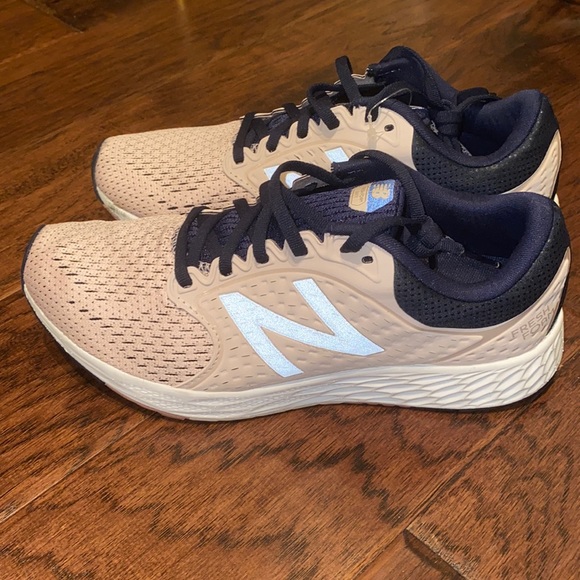New Balance Shoes - New Balance Fresh Foam pink & navy sneakers NWT 9